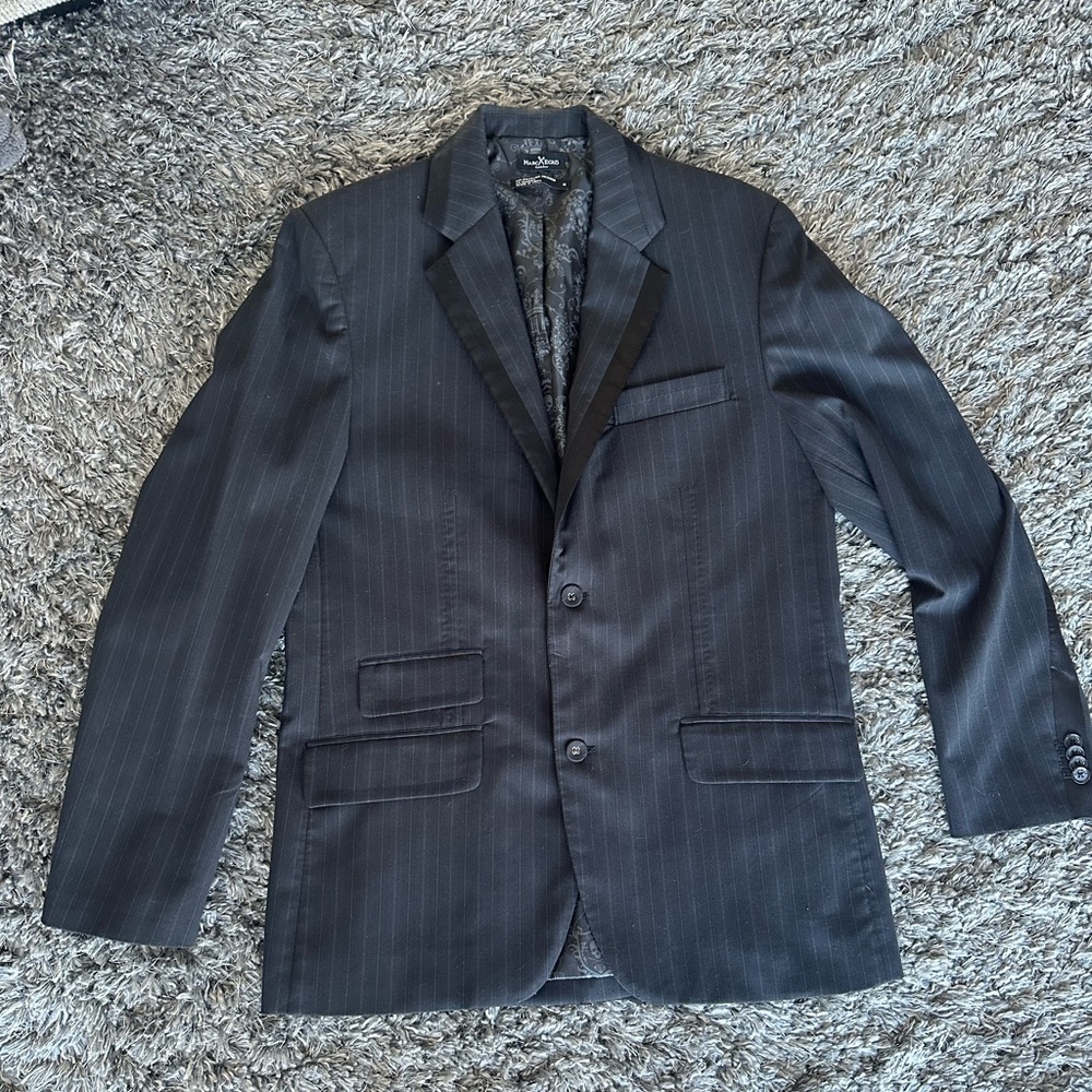 Marc Ecko black suit jacket